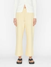 FRAME CROPPED WIDE LEG SWEATPANT BUTTER