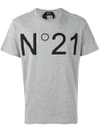N°21 logo印花T恤,P17EN1M0F021636511969804