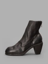 GUIDI GUIDI WOMEN'S BLACK LEATHER ANKLE BOOTS