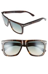 TOM FORD MORGAN 57MM SUNGLASSES,FT0513M5705B