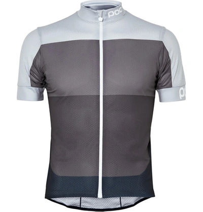 Poc Fondo Classic Cycling Jersey In Gray