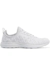Apl Athletic Propulsion Labs Techloom Phantom 3d Mesh Sneakers In Gray