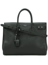 Saint Laurent Sac De Jour Tote In Black