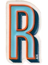 Anya Hindmarch 'r' Sticker In Blue