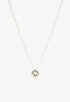 Djihan Cube Mirage Diamond Chain Necklace In 18-karat Yellow Gold In Gold