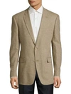 TOMMY HILFIGER Slim Fit Cotton & Linen Sportcoat,0400094132704