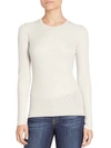 Theory Women's Mirzi Refined Merino Wool Sweater In Ivory