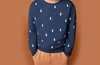 MILES THE LABEL Knit Sweater in Navy