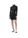 French Connection Mari Ribbed Long Sleeve Sweater Dress In Black