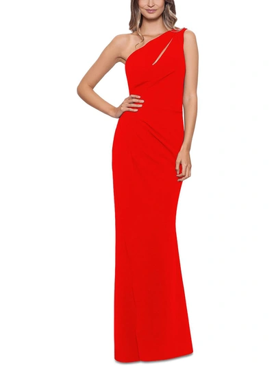 Betsy & Adam Dfsd Womens Cut-out Maxi Evening Dress In Red