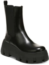 Circus By Sam Edelman Ana Womens Mixed Media Pull On Ankle Boots In Black