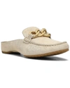 Donald Pliner Bless Leather Mule In Beige