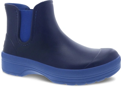 Dansko Karmel Rain Boot In Blue