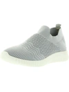 David Tate Tiptop Knit Sneaker In Grey