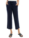 Splendid Leona Wide Leg Knit Drawstring Pants In Blue