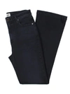 Le Jean Sabine High Rise Straight Leg Crop Jeans In Black