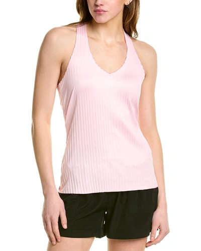 K-swiss Pleated Tank In Pink