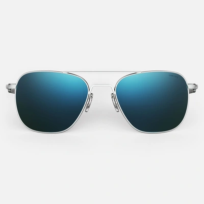 Randolph Engineering Randolph Aviator Sunglasses In Skytec™ Glass Polarized - Cobalt