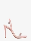 Gianvito Rossi Ribbon Candy In Pink