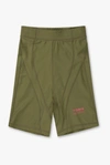 7 DAYS ACTIVE PANELLED BIKE SHORTS - OLIVE