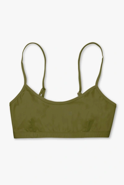 7 Days Active Light Yoga Bra In Green