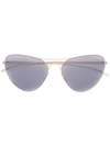 MYKITA cat eye aviator sunglasses,MMESSE015