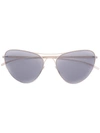 Mykita Cat Eye Aviator Sunglasses