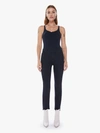 Mother The Insider Crop Step Fray Jeans In Not Gulity In Black