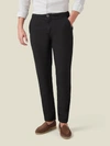 Luca Faloni Black Lipari Linen Trousers In Black