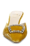 Sam Edelman Brit Jewel Mule In Saffron