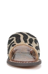 Sam Edelman Gunner Slide Sandal In Black Bead