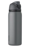 Owala Freesip Stainless Steel Water Bottle In Grayt