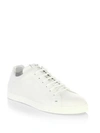 FENDI Face Leather Low-Top Sneakers