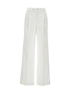 Cellar Door White Thelma Pants In White