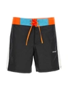 Off-white Arrow Block Sunset Swim Shorts In Multicolor
