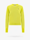 Vivienne Westwood Womens Neon Yellow Bea Logo-embroidered Wool-blend Knitted Jumper