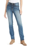 VIGOSS ACE HIGH WAIST SLIM STRAIGHT LEG JEANS