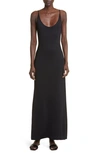 THE ROW CONSTANTINE FITTED TANK MAXI DRESS