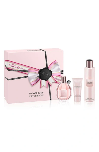 Viktor & Rolf Flowerbomb 3-piece Perfume Gift Set $256 Value