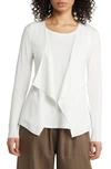 Masai Copenhagen Itally Open Front Jacket In Cream