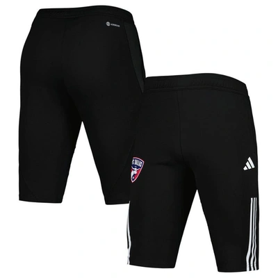 Adidas Originals Adidas Black Fc Dallas 2023 On-field Training Aeroready Half Pants