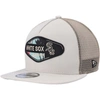 New Era Men's  Natural Chicago White Sox Retro Beachin' Patch A-frame Trucker 9fifty Snapback Hat In Natural