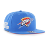 47 '47  BLUE OKLAHOMA CITY THUNDER SURE SHOT CAPTAIN SNAPBACK HAT