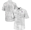Colosseum White Arizona Wildcats Realtree Aspect Charter Full-button Fishing Shirt In White