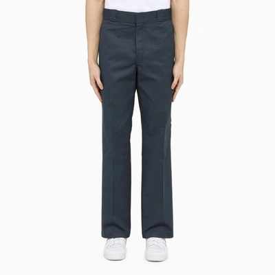 DICKIES BLUE STRAIGHT-LEG TROUSERS,DK0A4XK6PL/M_DICKI-AF01_310-38