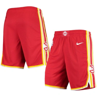Nike Mens  Nba Away Shorts In Red