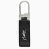 SAINT LAURENT SAINT LAURENT BLACK LEATHER KEY CASE