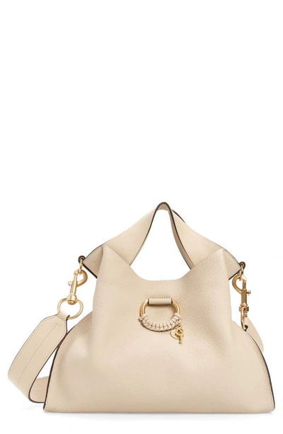 See By Chloé Joan Leather Shoulder Bag In Neutrals