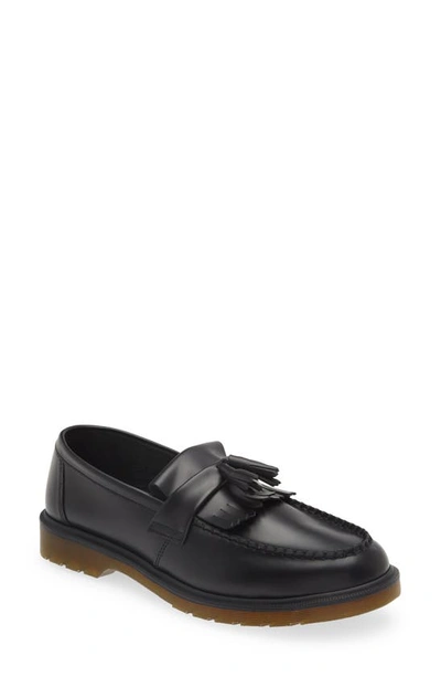 Dr. Martens' Adrian Loafer In Black Polished Smooth