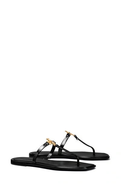 Tory Burch Women's Roxanne Jelly Thong Sandals In Black